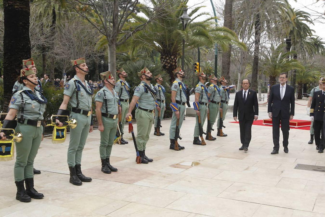 Las mejores imágenes de la cumbre hispano-francesa en Málaga (I)