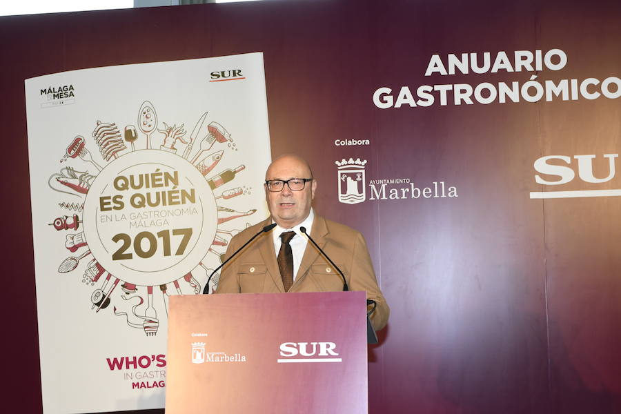 En fotos, presentación de la guía &#039;Quién es quién en la gastronomía de Málaga&#039;