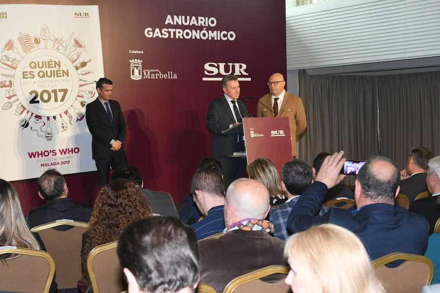 En fotos, presentación de la guía &#039;Quién es quién en la gastronomía de Málaga&#039;
