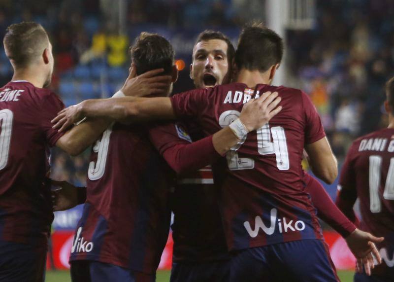 El Eibar-Málaga, en fotos