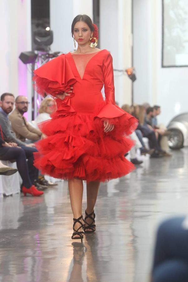Las mejores fotos del certamen de jóvenes diseñadores de moda flamenca de FIMAF (I)