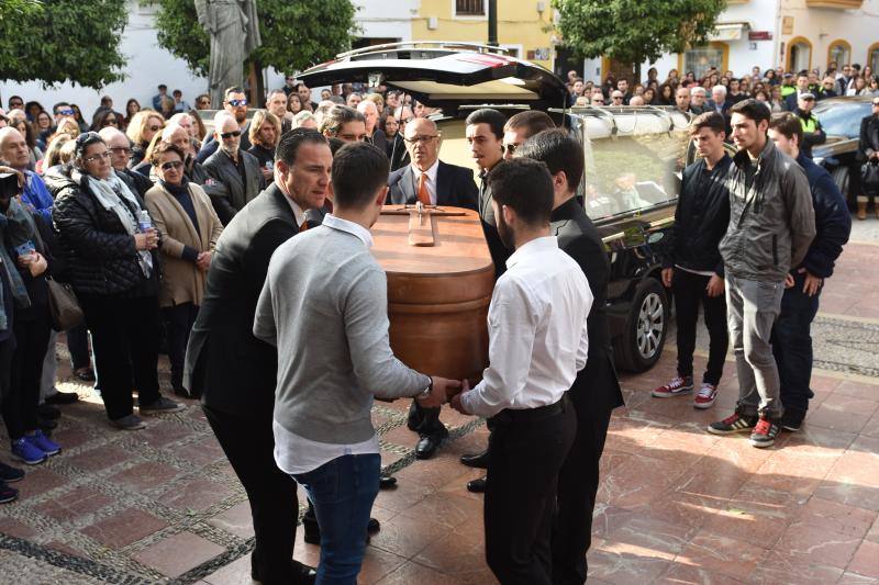 Fotos del funeral por Pablo Ráez en Marbella