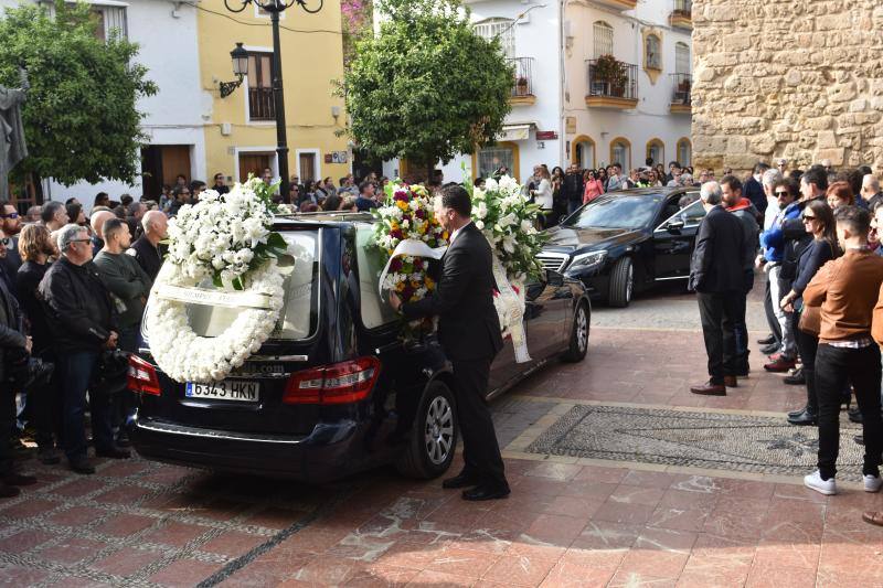 Fotos del funeral por Pablo Ráez en Marbella