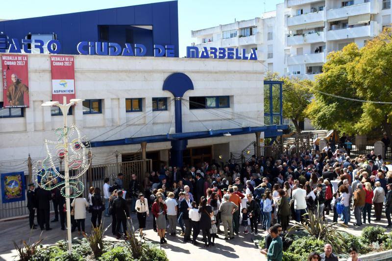 Fotos de la entrega de la Medalla de la Ciudad de Marbella