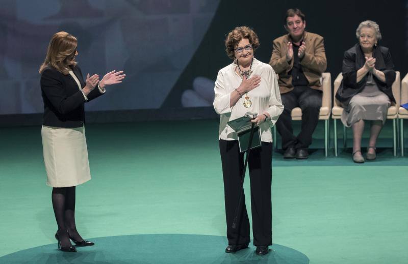 Fotos de la entrega de las Medallas de Andalucía 2017