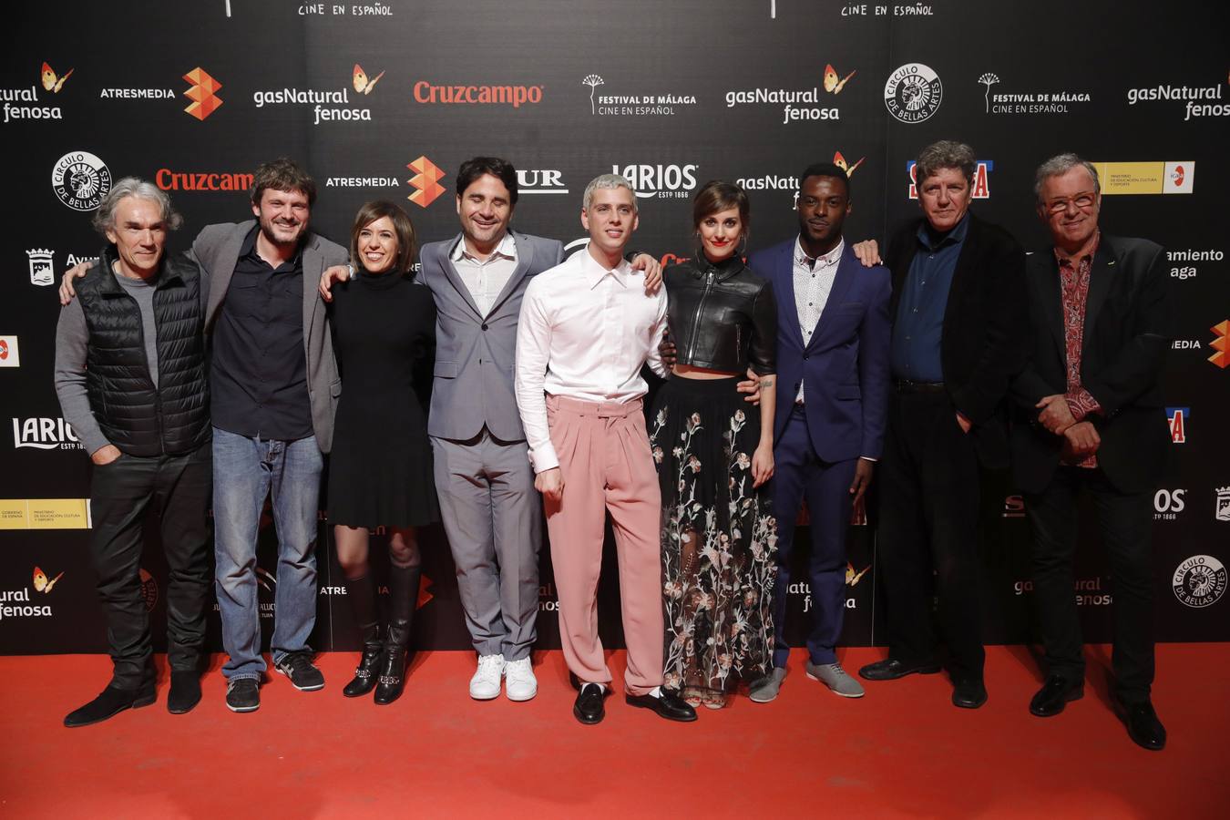 Alfombra roja del Festival de Málaga en Madrid