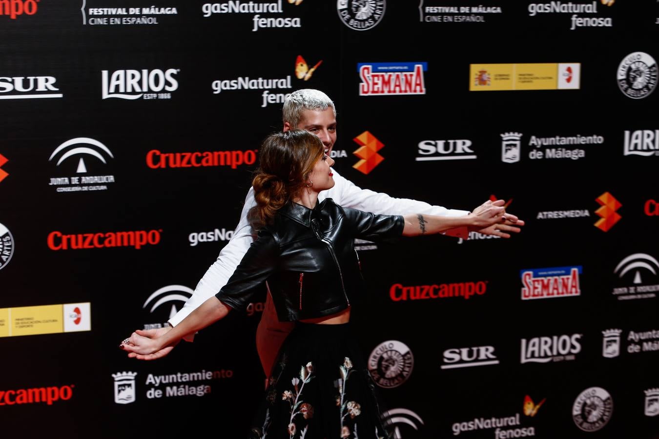 Alfombra roja del Festival de Málaga en Madrid