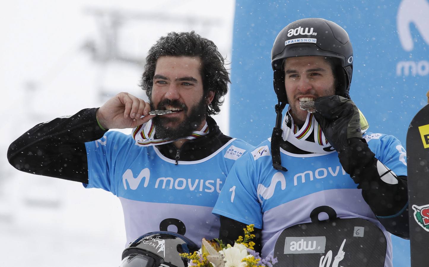 Regino Hernández, plata en Sierra Nevada