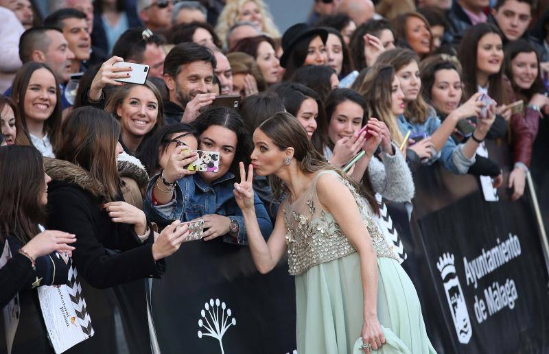 La alfombra roja de la gala de clausura del Festival de Cine