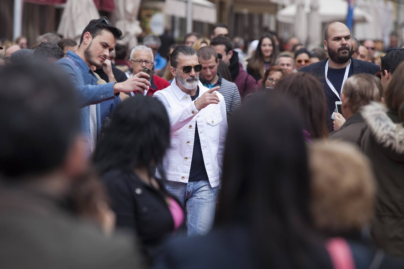 Las mejores fotos de Antonio Banderas en el Festival de Málaga