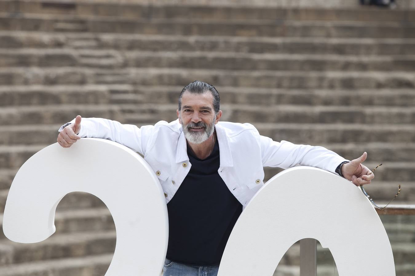 Las mejores fotos de Antonio Banderas en el Festival de Málaga