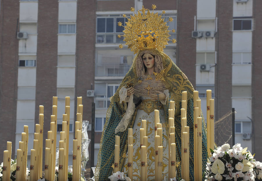 Los traslados del Sábado de Pasión en Málaga, en imágenes