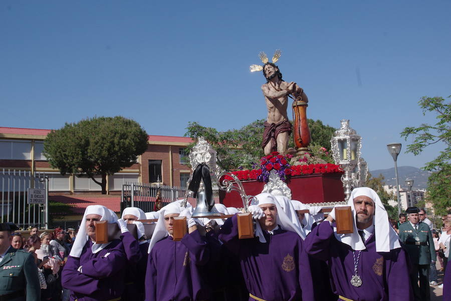 Los traslados del Sábado de Pasión en Málaga, en imágenes