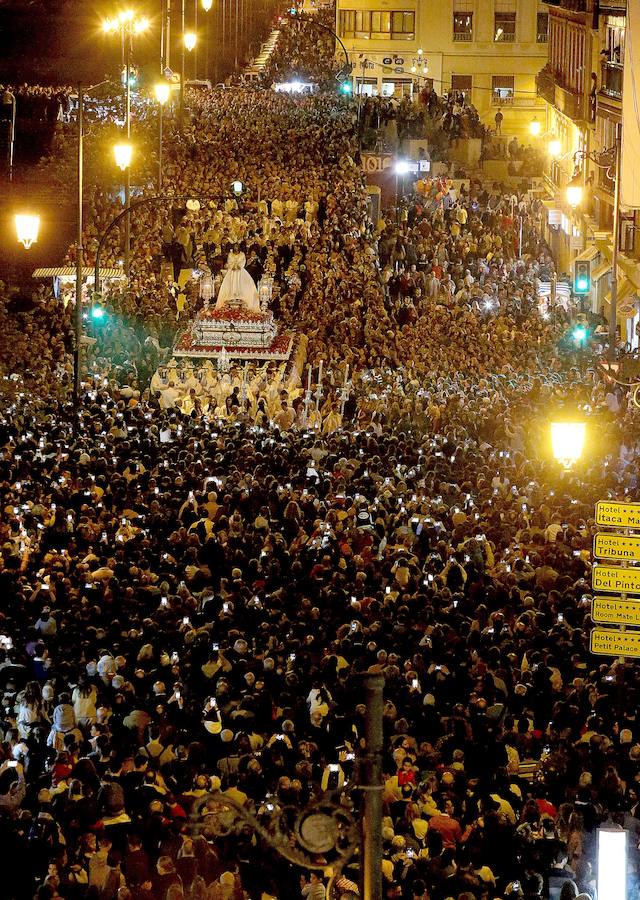 El Cautivo no falta a su cita con Málaga