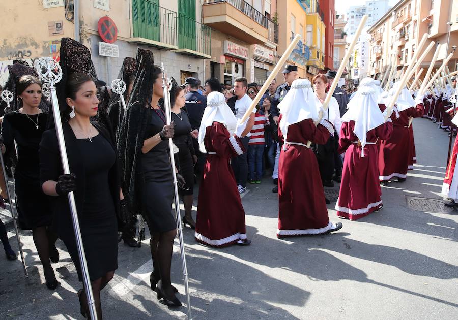 Gitanos, en la Semana Santa de Málaga de 2017