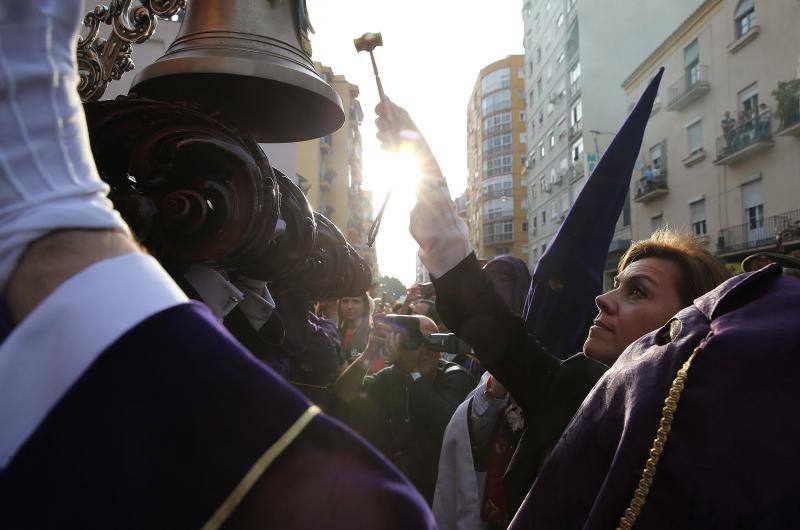 Fotos del desfile procesional de Zamarrilla en el Jueves Santo de Málaga 2017