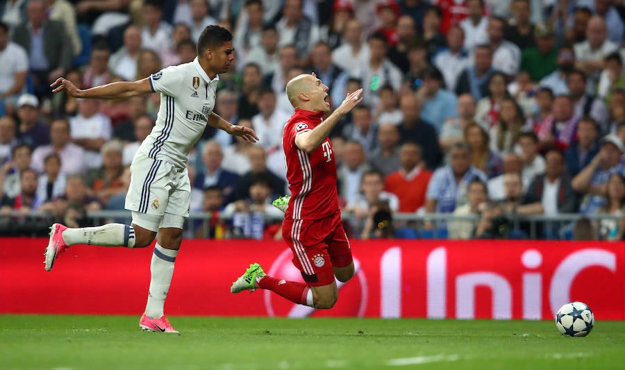 El Real Madrid-Bayern, en imágenes