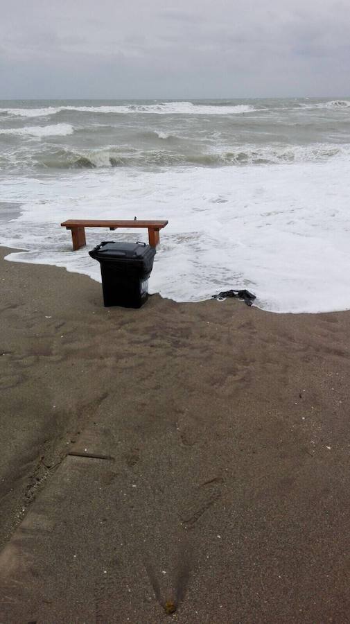 Estado de las playas de Mijas. / I. Gelibter. 