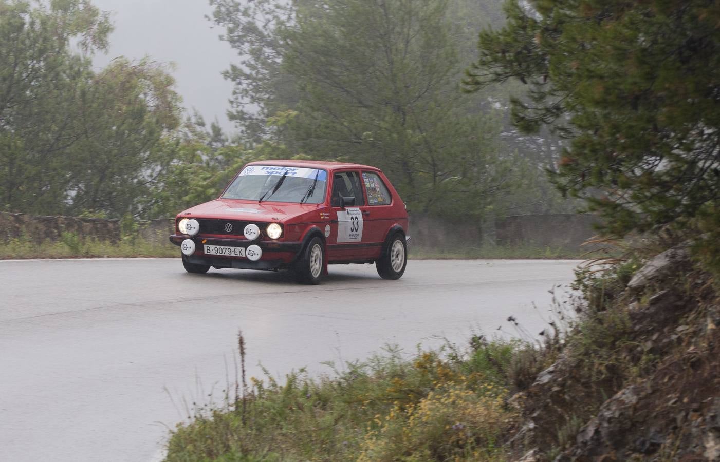 Las mejores imágenes del Rally Rally Gibralfaro de Vehículos Históricos