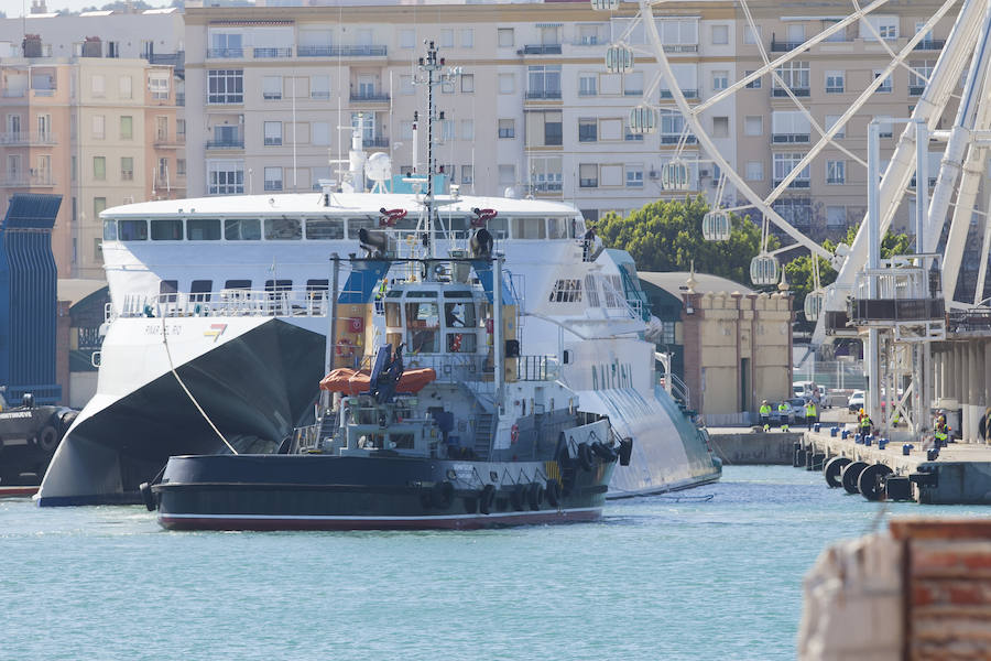 Así ha quedado el &#039;melillero&#039; de Balearia