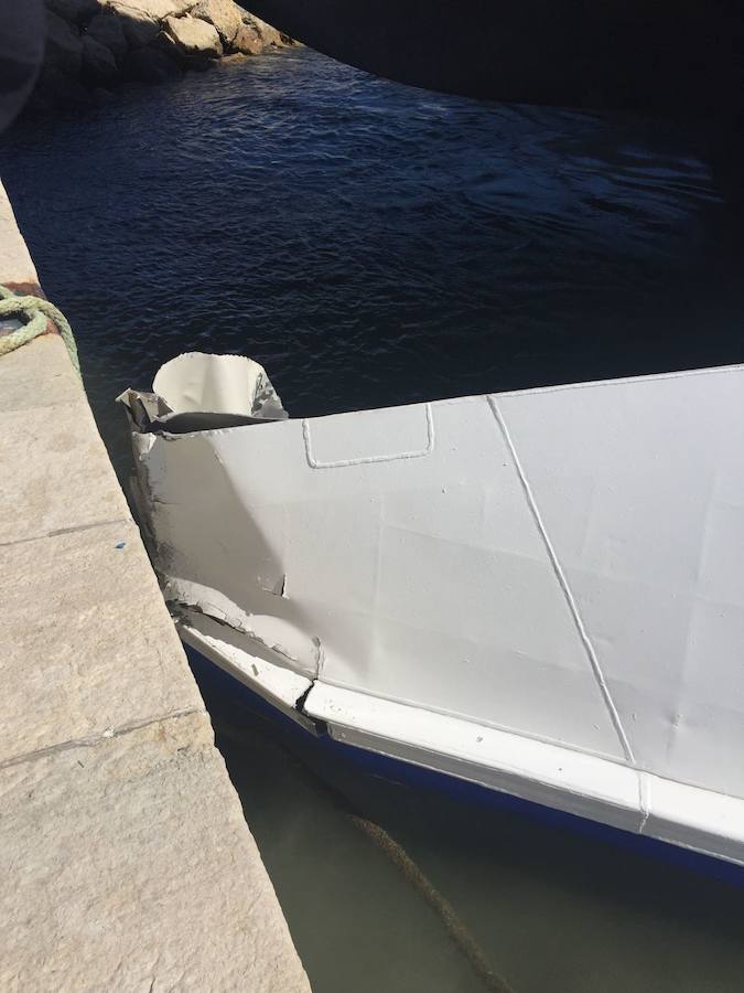 Así ha quedado el &#039;melillero&#039; de Balearia