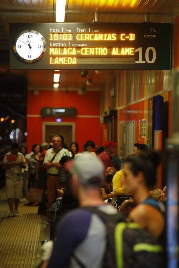 Retrasos en el Cercanías de Fuengirola