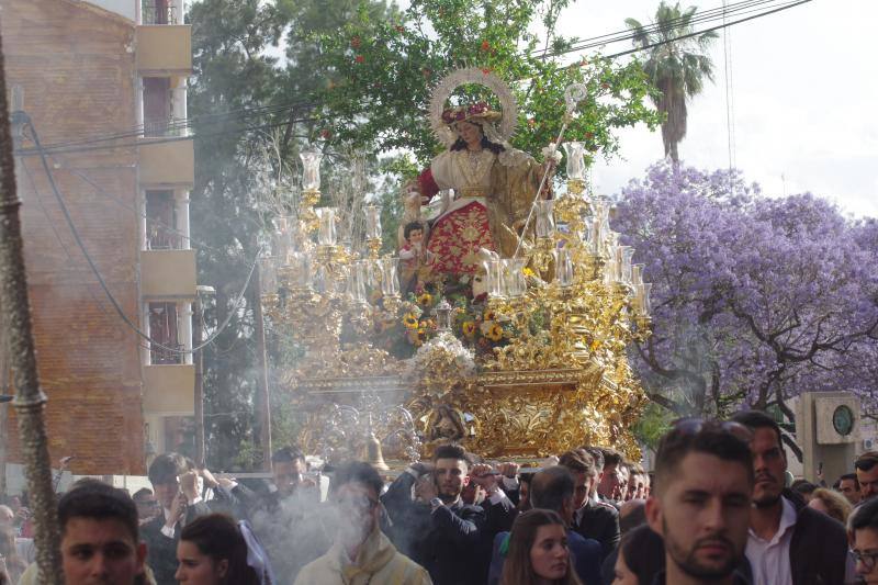 Fotos de las procesiiones de la Divina Pastora y la Virgen de Fátima