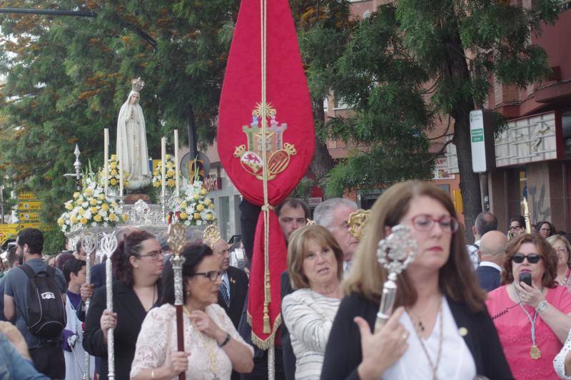 Fotos de las procesiiones de la Divina Pastora y la Virgen de Fátima