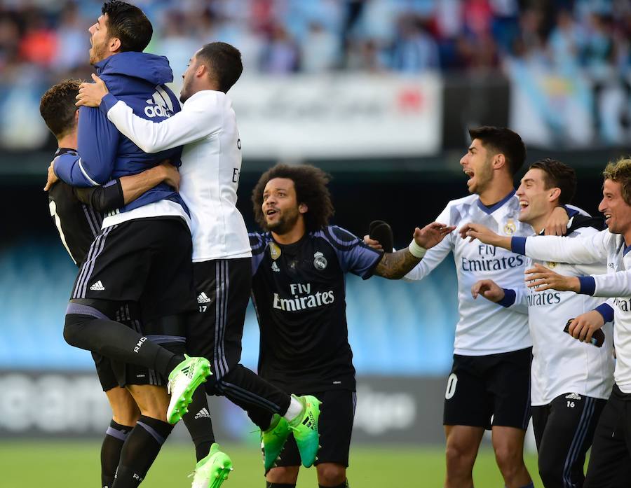 El Celta-Real Madrid, en imágenes