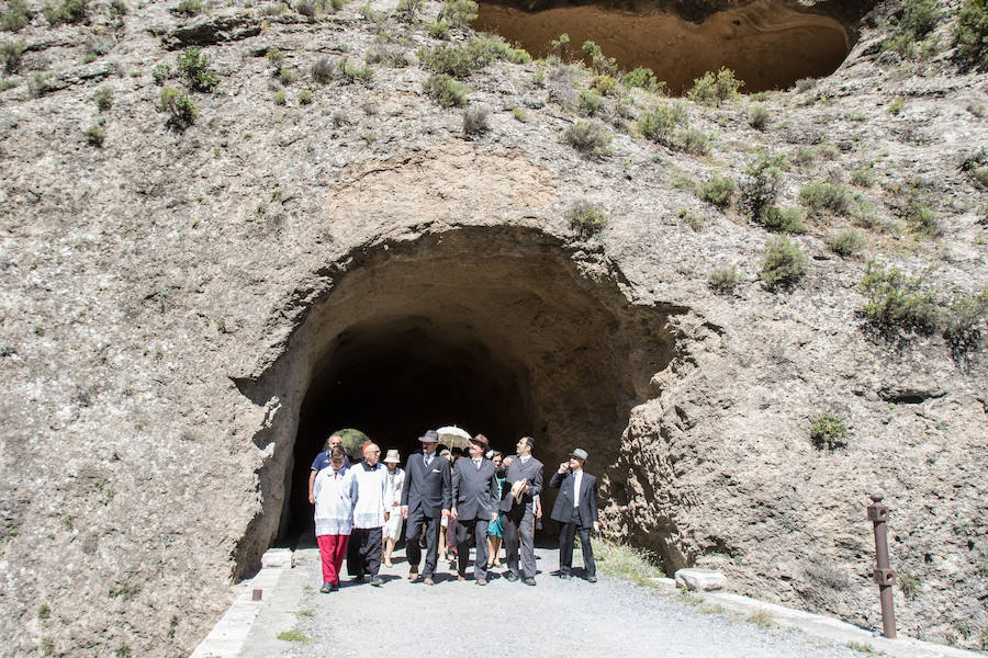 Las visitas teatralizadas del Caminito del Rey, en imágenes