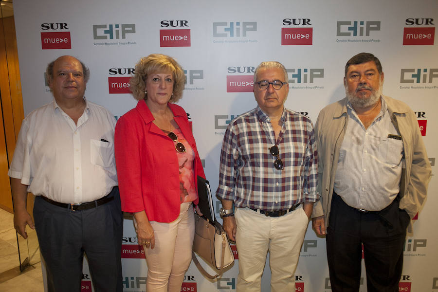 Francisco Cantalejo, Carmen Serrano, Antonio Martín y Antonio Gómez.. 