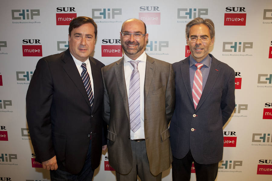 José Cruz, José Antonio Ruiz y Tomás Urda.. 