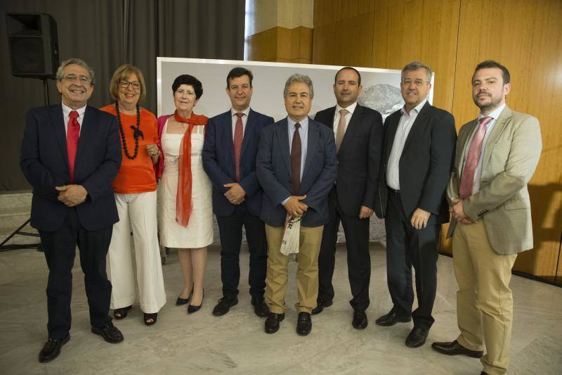 Fotos del coloquio con el consejero andaluz de Salud, Aquilino Alonso