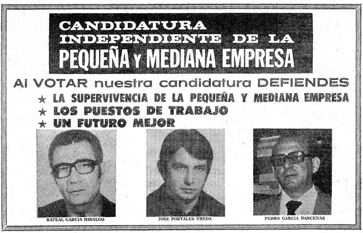 Anuncios electorales de la campaña del 15-J en Málaga
