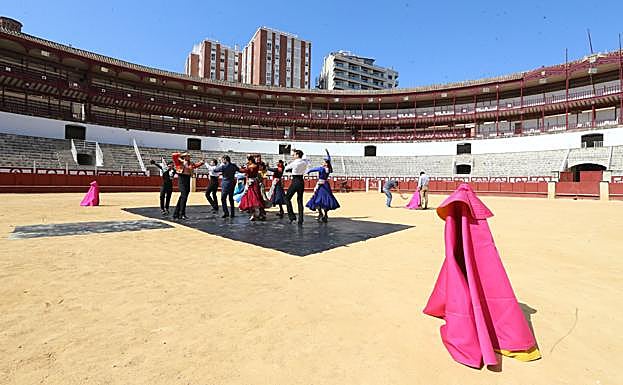 Un momento de la presentación en La Malagueta.