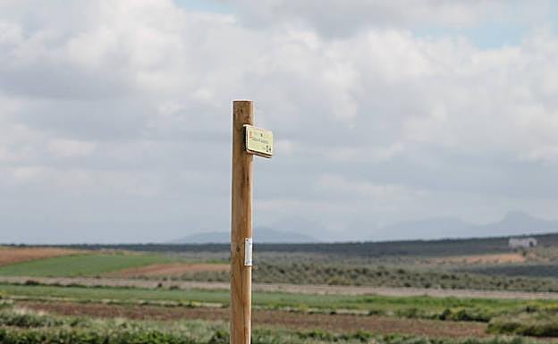 Punto de partida a la salida de Campillos