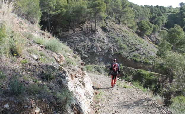 Tras dejar atrás el casco urbano se toma un camino de tierra