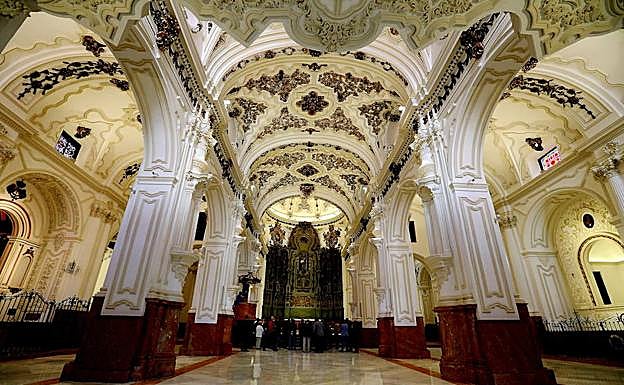 La iglesia de Santiago, tras la obra. 