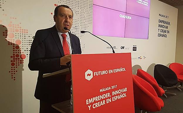 Momento de la intervención de José Luis Ruiz Espejo.