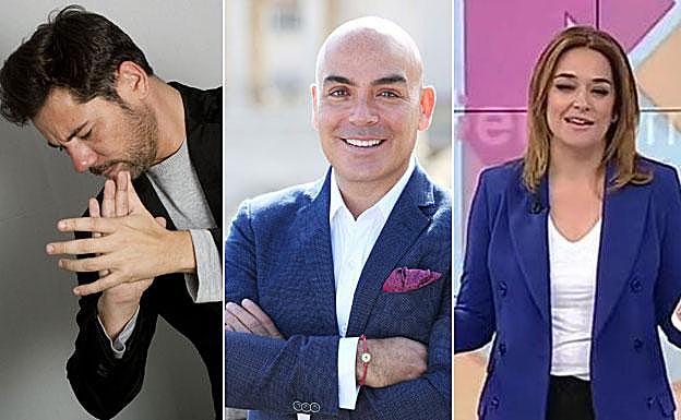 Poveda, Sarasola y Toñi Moreno.