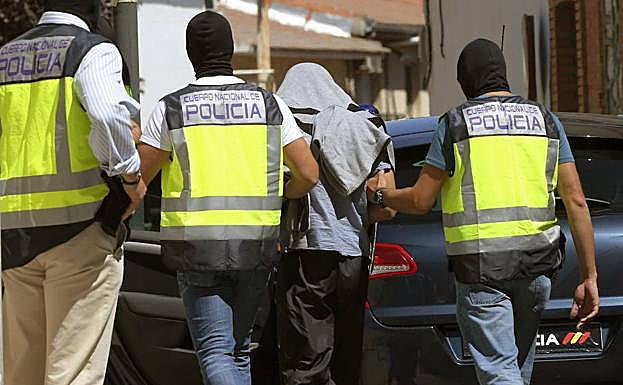 El supuesto yihadista detenido en la localidad madrileña de San Martín de la Vega.