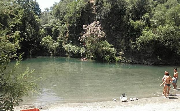 Charco Redondo en el Puente de San Juan