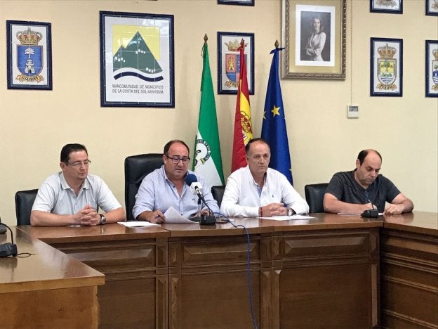 Raúl Peña, Gregorio Campos, Juan Peñas y José María Jiménez. 