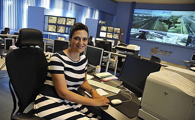 La responsable de Tráfico en la provincia de Málaga, Trinidad Hernández.