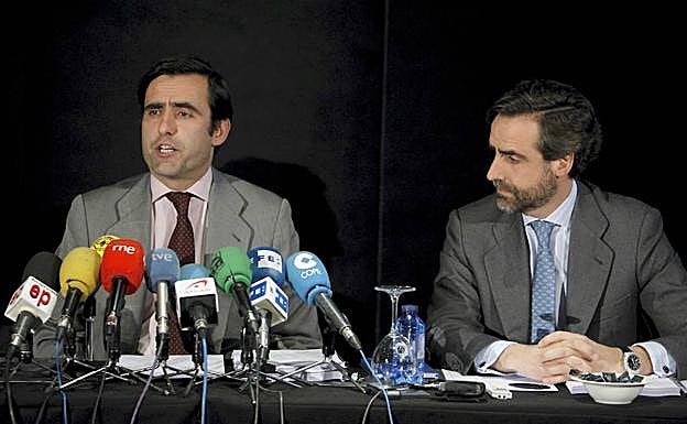 José Mª Ruiz-Mateos jr. (izq.) y Javier Ruiz-Mateos.