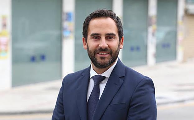 Daniel Pérez, de 37 años, ayer. 