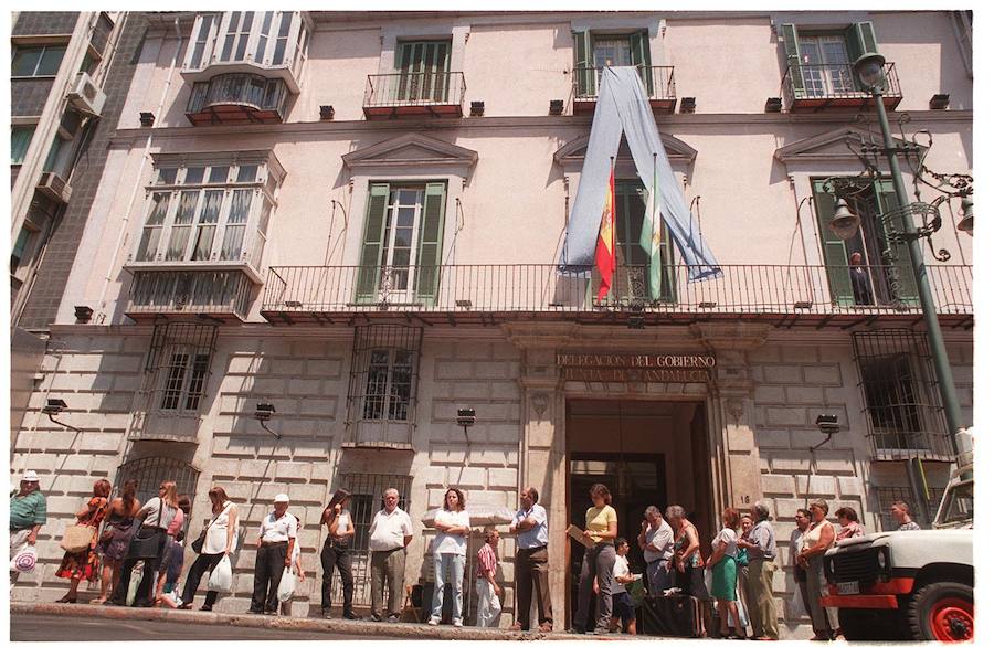 Así vivió Málaga el asesinato de Miguel Ángel Blanco