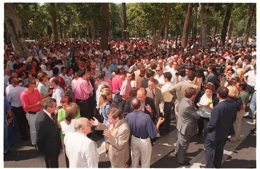 Así vivió Málaga el asesinato de Miguel Ángel Blanco