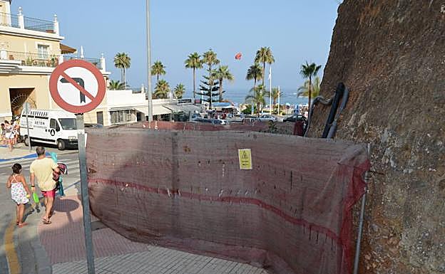 En la playa de Burriana falta por completarse una estación de bombeo y varios colectores. 