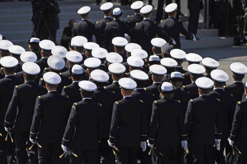 La Fiesta Nacional francesa contó con la asistencia del presidente de los Estados Unidos en conmemoración del centenario de la entrada de Estados Unidos en la Primera Guerra Mundial junto a Francia y al resto de los aliados.